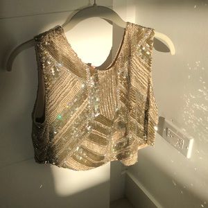 Haute hippie Sequin top - MOVING EVERY ON SALE